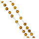 Steel rosary with 0.24 in beads, olivewood finish, Jubilee by Endless s4