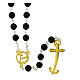 Golden steel rosary with labradorite beads, Jubilee jewels by Endless s2