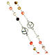 Steel Jubilee rosary with rose quartz beads, Endless s4