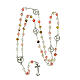 Steel Jubilee rosary with rose quartz beads, Endless s5