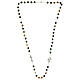 Necklace with Indian agate beads and Jubilee symbols by Endless s7