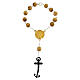 Decade beads olive wood Jubilee anchor cross, Endless s2