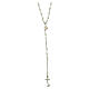 Rosario Giubileo perline argento 925 perla di fiume Endless s2