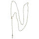 Rosario Giubileo perline argento 925 perla di fiume Endless s3