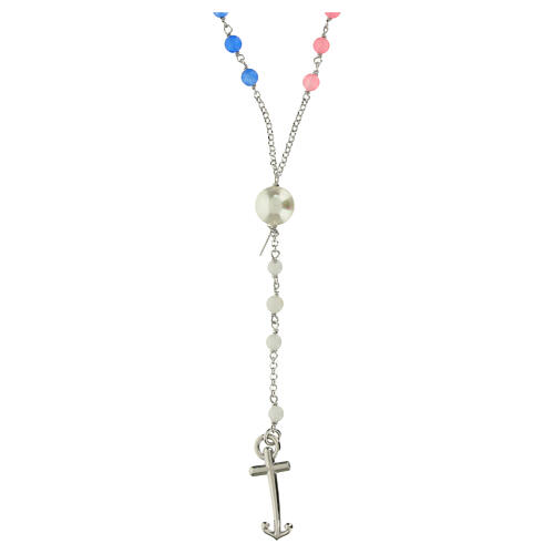 Chapelet Jubilé grains cristaux colorés argent 925 Endless 3