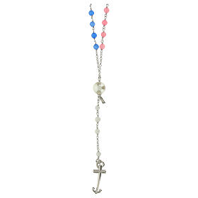 Rosario Giubileo perle cristalli colorati argento 925 Endless