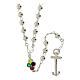 Rosary of Jubilee 2025 by Endless, 925 silver beads and colourful crystals s1