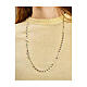 Rosary necklace of Jubilee 2025 by Endless, 925 silver, pearl and rhinestones s2