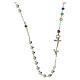 Collana rosario Giubileo argento 925 perla e brillanti Endless s3