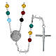 925 Silver Jubilee Rosary crystal beads 0.6 cm s2