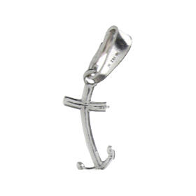 Jubilee Cross and Anchor Pendant in 925 silver