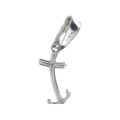 Jubilee Cross and Anchor Pendant in 925 silver 1