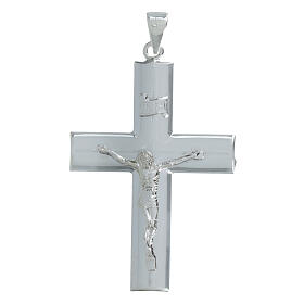 Pendente croce 5x5 cm argento 925