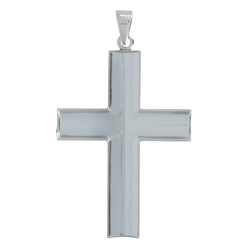 Pendente croce 5x5 cm argento 925 2