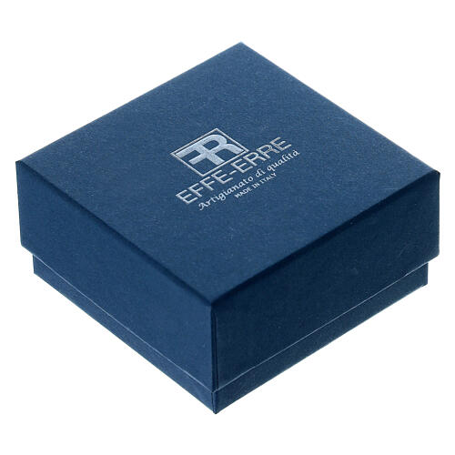 Crocefisso argento 925 legno ulivo 8x6 cm 4