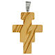 San Damiano Kreuzfix aus 925er Silber und Olivenholz 8x6 cm s3