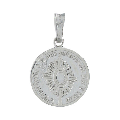 Médaille argent 925 Carlo Acutis 1,5 cm 2