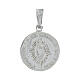 Médaille argent 925 Carlo Acutis 1,5 cm s2