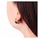 Pendientes corazón clip acero inoxidable s3