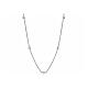 Collana cinque cuoricini acciaio inox s1