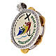 Ciondolo tamburino logo Giubileo argento 925 placcato oro Endless s2