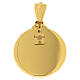 Colgante redondo logotipo Jubileo plata 925 chapada oro Endless s2