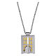 Silver necklace with Holy Door pendant, Jubilee 2025, Endless s1