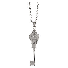 Halskette mit Schlüssel Jubiläum 2025 aus Silber 925 Limited Edition