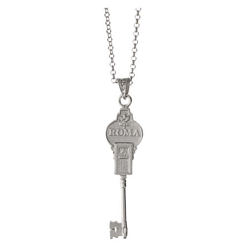 Necklace with Jubilee 2025 Key in 925 silver, Limited Edition 1