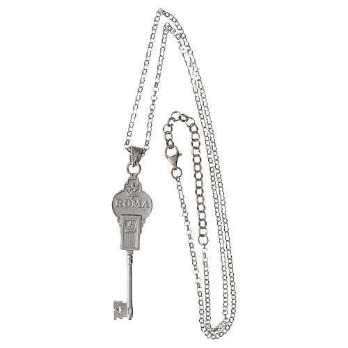 Necklace with Jubilee 2025 Key in 925 silver, Limited Edition 3