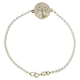 Armband, Silber 925, Lebensbaum mit Silberfiligran