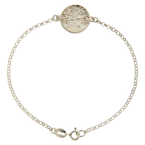 925 silver Tree of Life bracelet with filigree 1