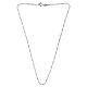 Catena figaro 45 cm argento 925 s2
