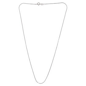 Chaîne serpent carrée 40 cm argent 925