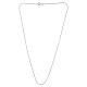 Catena 45 cm snake quadrata argento 925 s2