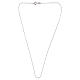 Catena figaro 40 cm argento 925 s2