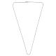Corrente veneziana 50 cm de prata 925 s2