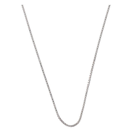 Halskette 80 cm – Venezianerkette aus 925er Silber 1