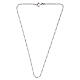 Cadena Fígaro 40 cm plata 925 s2