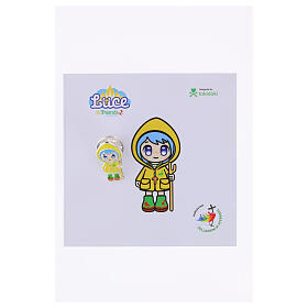 Broche Luce mascota oficial Jubileo 2025 plata 925