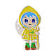 Spilla Luce mascotte Giubileo 2025 argento 925 s1
