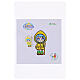Spilla Luce mascotte Giubileo 2025 argento 925 s2