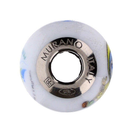 Colgante para pulsera Luce Jubileo 2025 vidrio de Murano 5