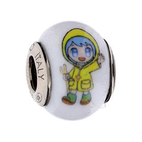 Charm do bransoletki Luce Jubileusz 2025, szkło Murano