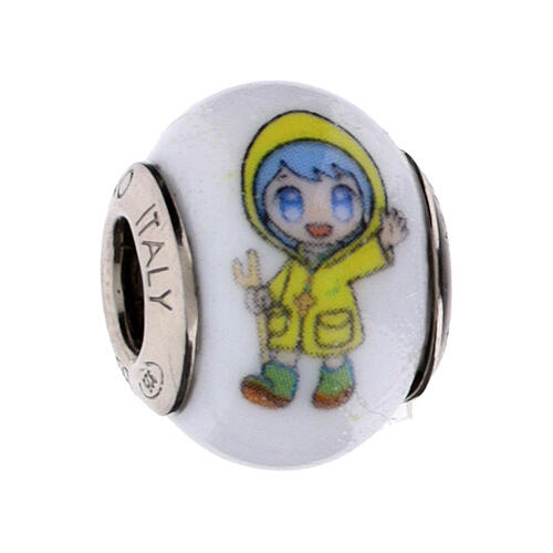Charm do bransoletki Luce Jubileusz 2025, szkło Murano 1