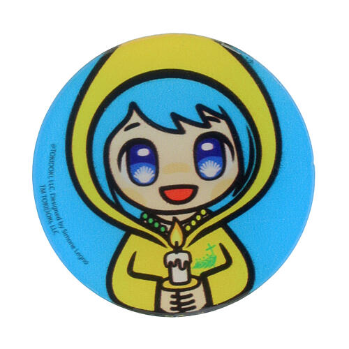 Kit broches Luce mascota oficial Jubileo 2025 pulsera hilo colorido 8