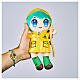 Kit spille e peluche Luce mascotte ufficiale Giubileo 2025 braccialetto filo colorato s4