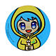 Conjunto de broches Luce mascote oficial Jubileu 2025 pulseira fio colorido s8