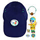 kit portachiavi mascotte Luce e cappellino logo ufficiale Giubileo 2025 s1