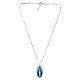 Collana Amen in ottone rodiato medaglia Madonna di Medjugorje s3